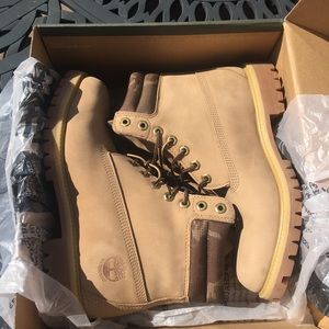 Timberland 6in waterproof sand camo